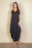 Solid Cami Double Strap Loose Fit Dress  Style Ratio