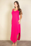 Solid Cami Double Strap Loose Fit Dress  Style Ratio