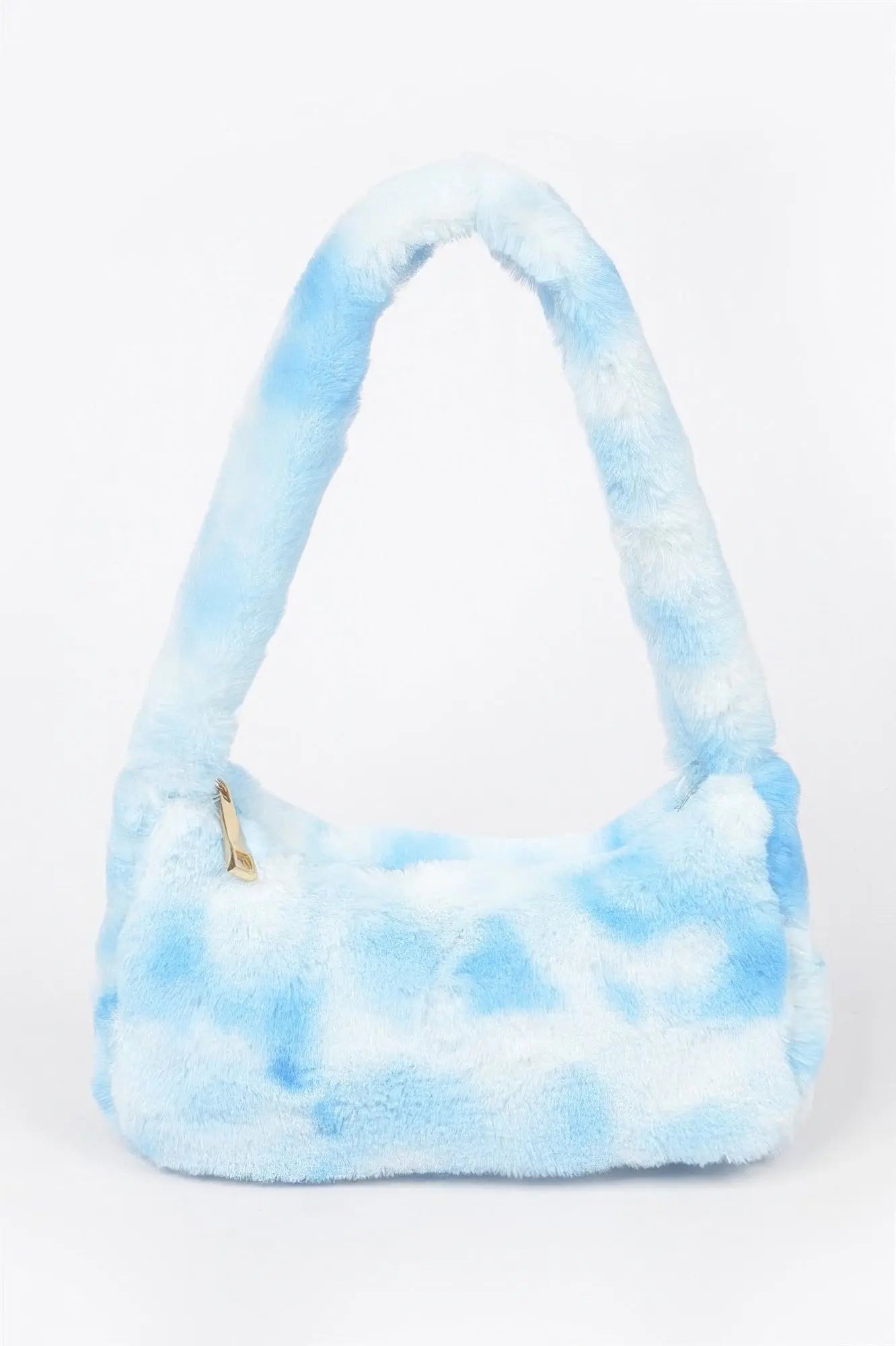 Tie Dye Fur Shoulder Bag  Style Ratio