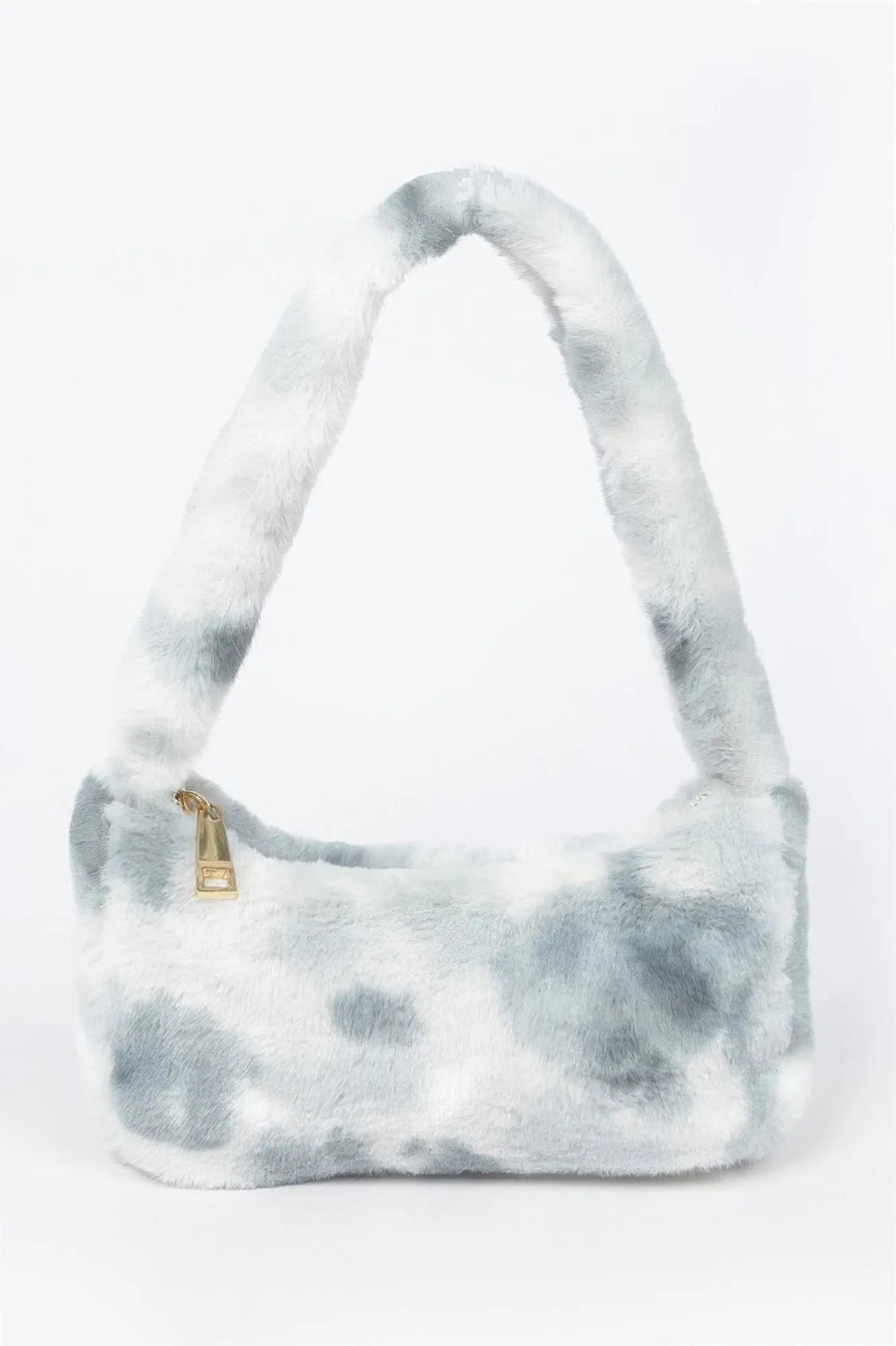 Tie Dye Fur Shoulder Bag  Style Ratio