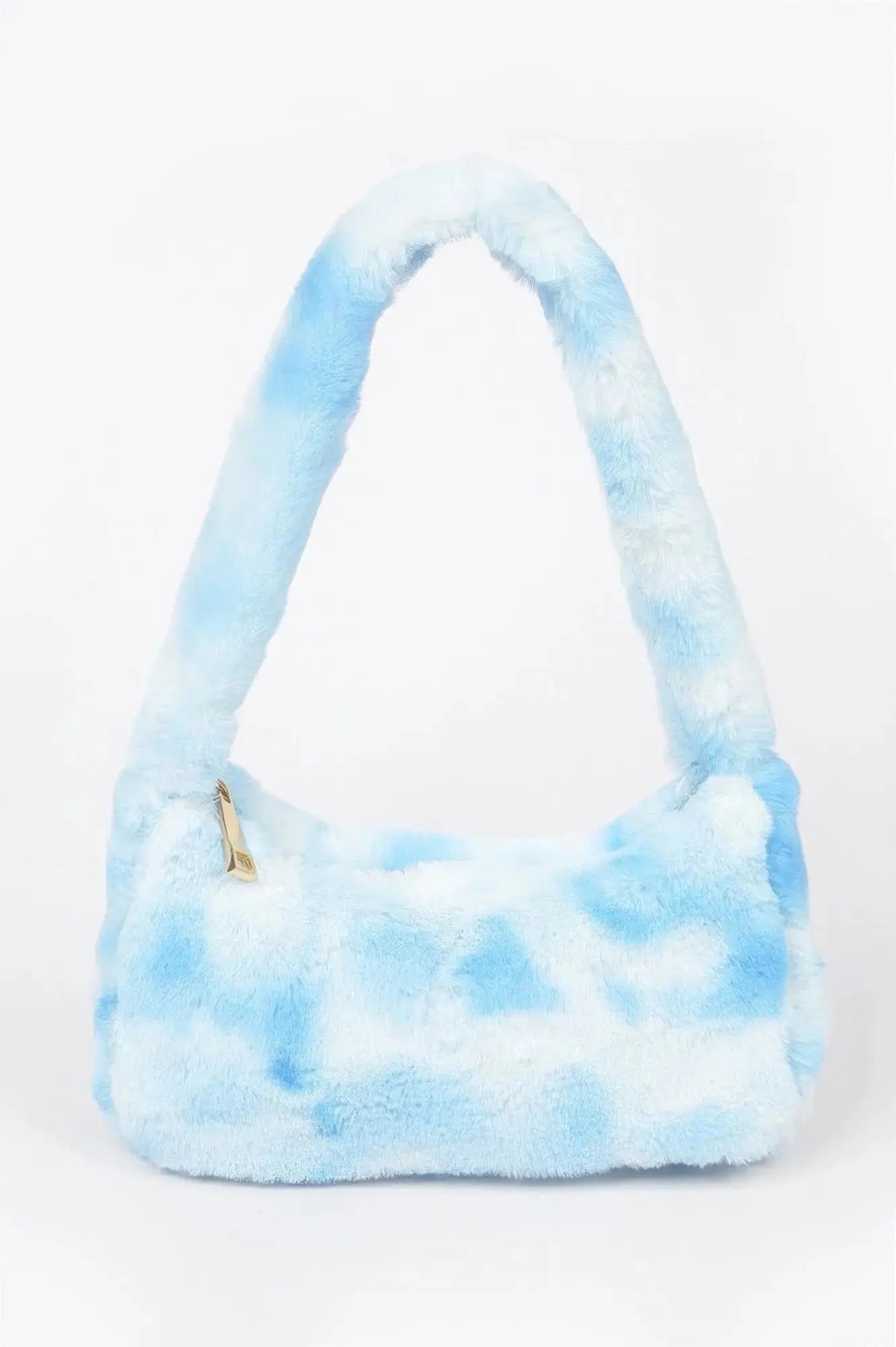 Tie Dye Fur Shoulder Bag  Style Ratio