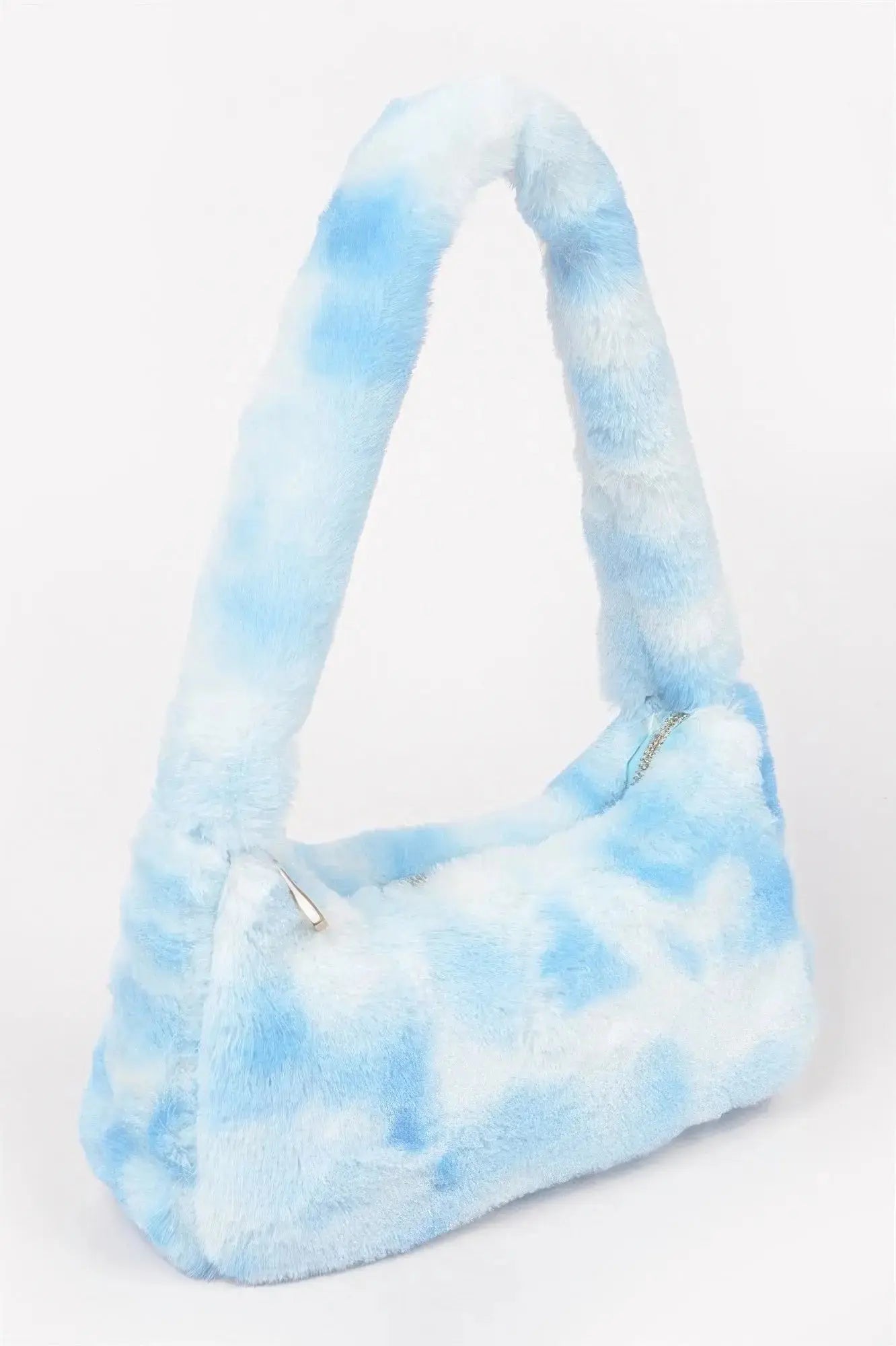Tie Dye Fur Shoulder Bag  Style Ratio