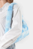 Tie Dye Fur Shoulder Bag  Style Ratio