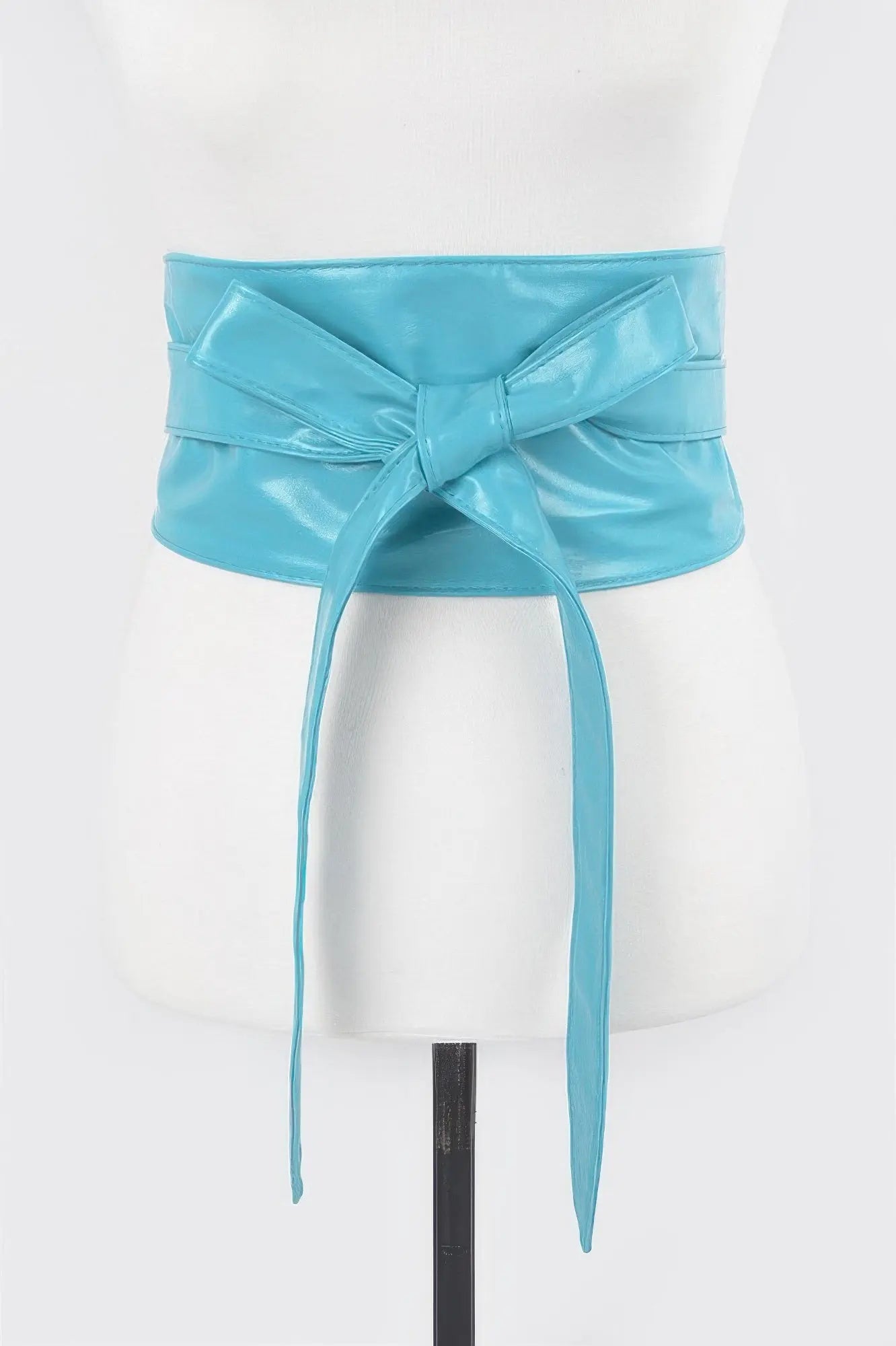Tie Front Leather Belt  Style Ratio
