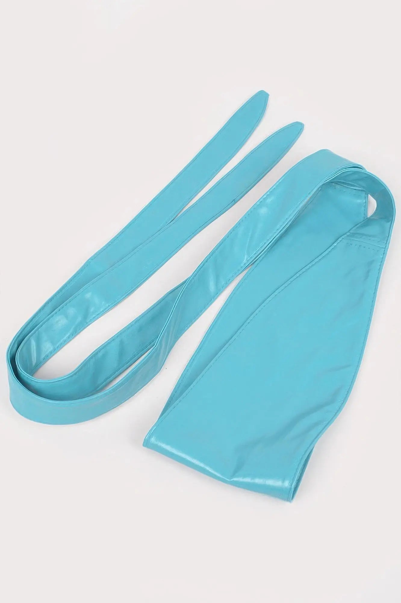 Tie Front Leather Belt  Style Ratio