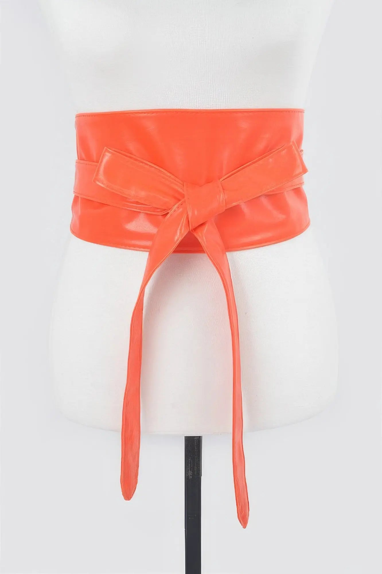 Tie Front Leather Belt  Style Ratio