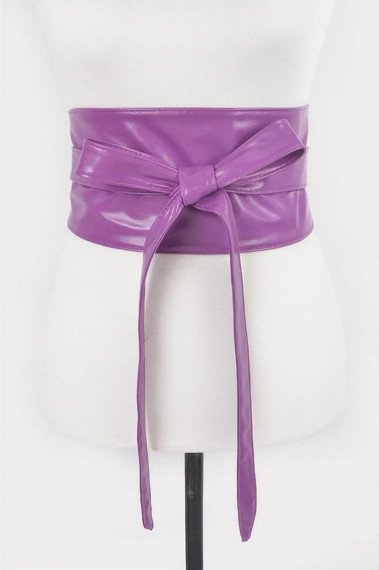 Tie Front Leather Belt  Style Ratio