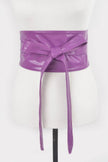 Tie Front Leather Belt  Style Ratio