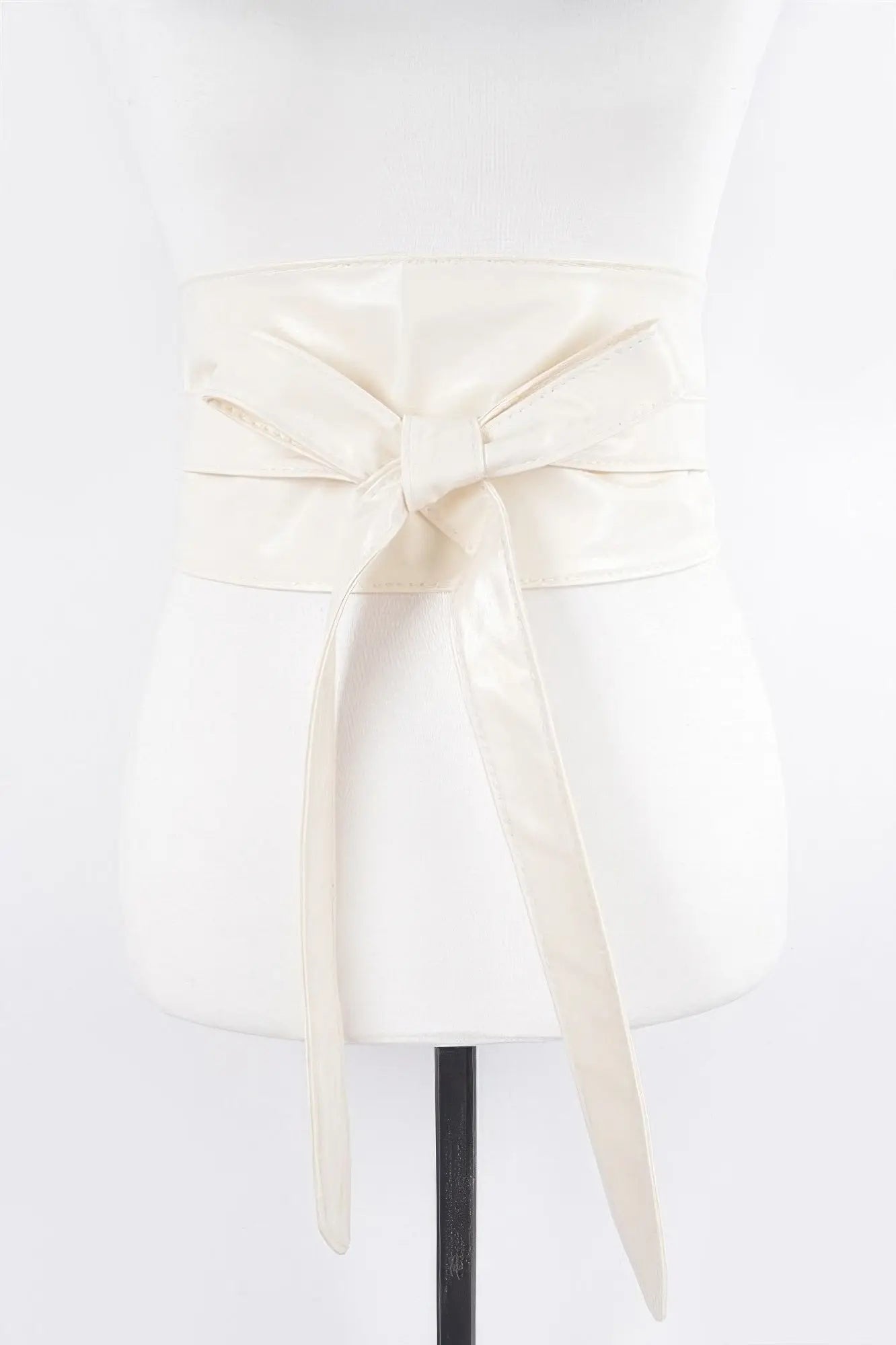 Tie Front Leather Belt  Style Ratio