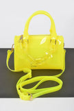 Transparent Mini Duffle Bag W/acrylic Chain  Style Ratio