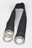 Triple O Ring Buckle Elastic Belt  Style Ratio