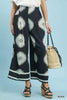 Umgee Abstract Border Print Wide Leg Pants  Style Ratio