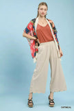 Umgee Pinstripe Wide Leg Pants  Style Ratio