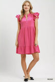 Umgee Ruffle Sleeve Babydoll Dress  Style Ratio