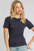 Umgee Second-Skin Crew Neck Tee  Style Ratio