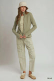 Umgee Soft Fleece Full Zip Jacket With Pockets  Style Ratio