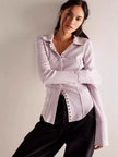 Versatile Long-sleeved Button up Shirt  Style Ratio