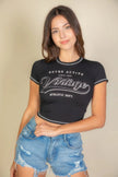 Vintage Short Sleeve Graphic T Shirt  Style Ratio