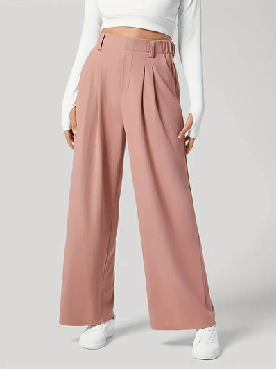 Wide Leg Pants with Pockets  Style Ratio