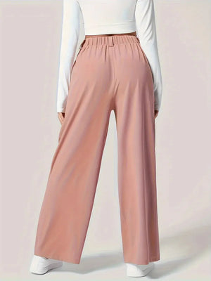 Wide Leg Pants with Pockets  Style Ratio