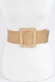 Wide Metal Buckle Plus Size Belt  Style Ratio