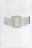Wide Metal Buckle Plus Size Belt  Style Ratio