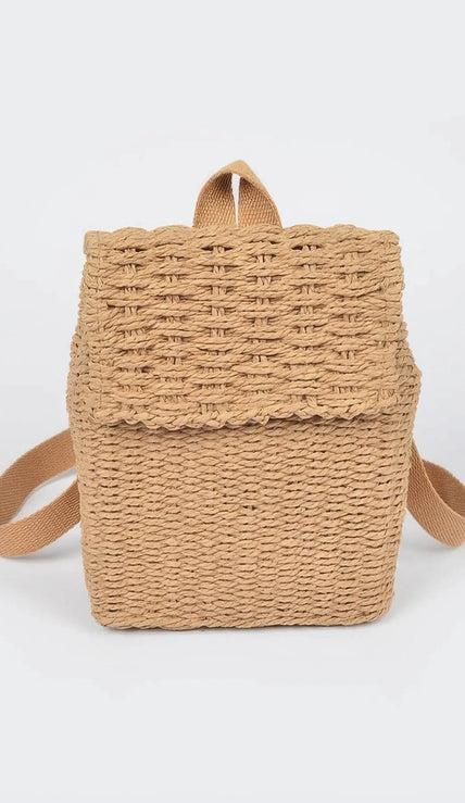 Woven Cotton Mini Backpack  Style Ratio