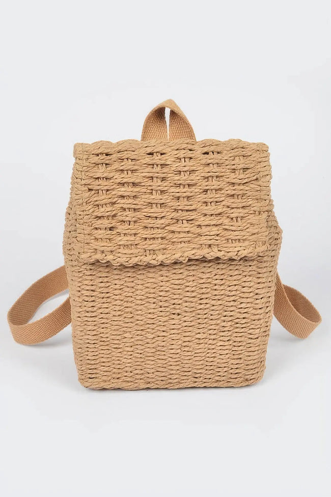 Woven Cotton Mini Backpack  Style Ratio