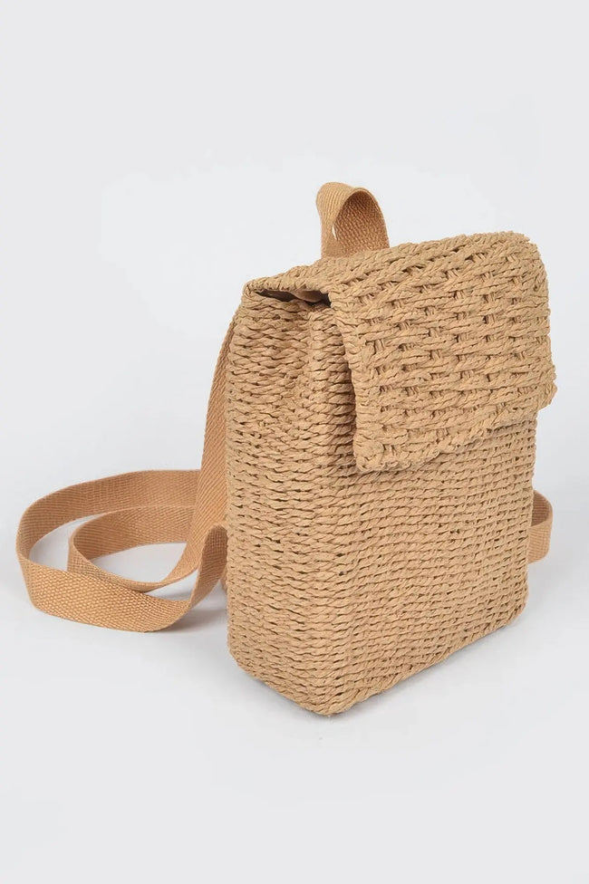 Woven Cotton Mini Backpack  Style Ratio