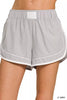 Zenana Soft Woven Lined Dolphin Shorts  Style Ratio