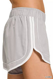 Zenana Soft Woven Lined Dolphin Shorts  Style Ratio