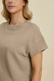 Double Take Short Sleeve Top and Shorts Set  Style Ratio