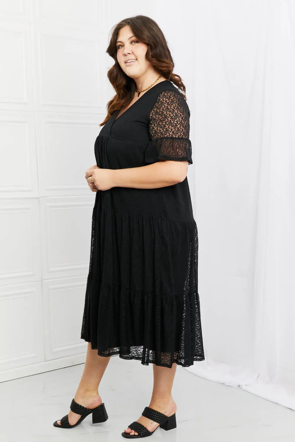 P & Rose Lace Tiered Dress  Style Ratio