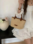 Straw Woven Crossbody Bag  Style Ratio