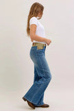 Judy Blue MR Column Straight Jeans with Corduroy Waist  Style Ratio