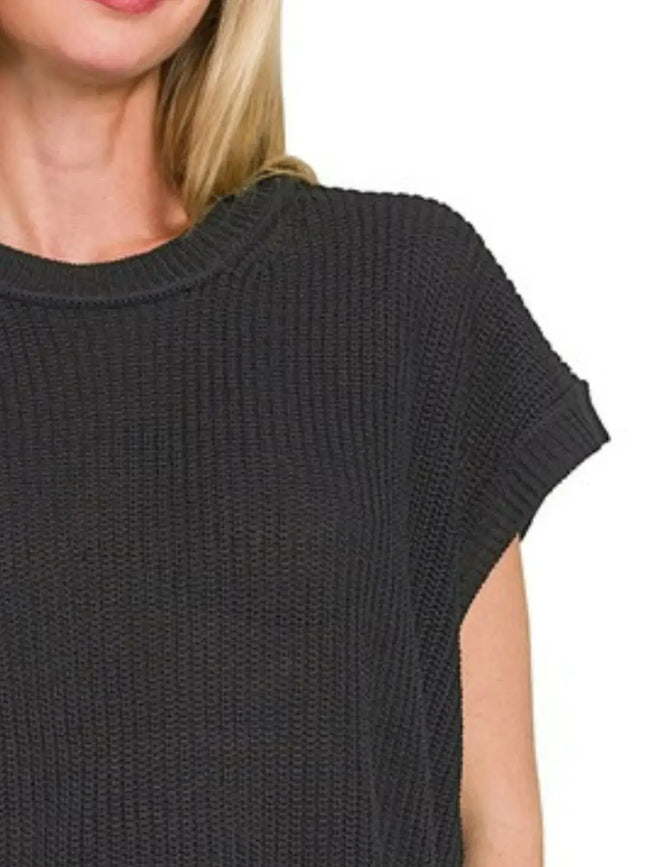 Zenana Oversized Crew Neck Sweater  Style Ratio