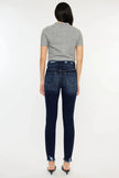 Kancan Full Size Cat's Whiskers Raw Hem High Waist Jeans  Style Ratio
