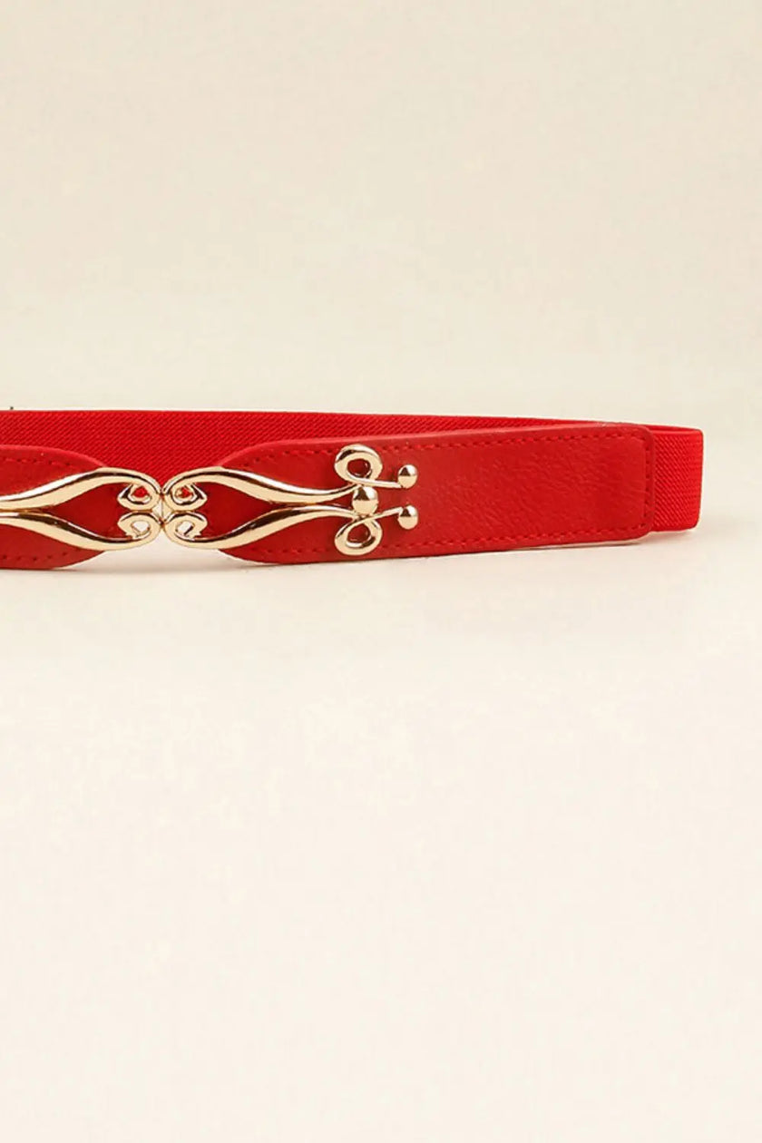 Alloy Buckle Elastic Belt  Style Ratio