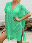 Side Tied V-Neck Cover-Up  Style Ratio