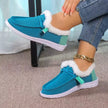 Faux Fur Lined Slip-Ons  Style Ratio