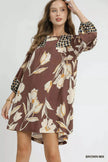 Umgee Floral High-Low Babydoll Dress  Style Ratio