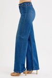 RISEN Seam Detail Wide Leg Jeans  Style Ratio