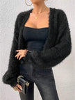 Open Front Long Sleeve Cardigan  Style Ratio
