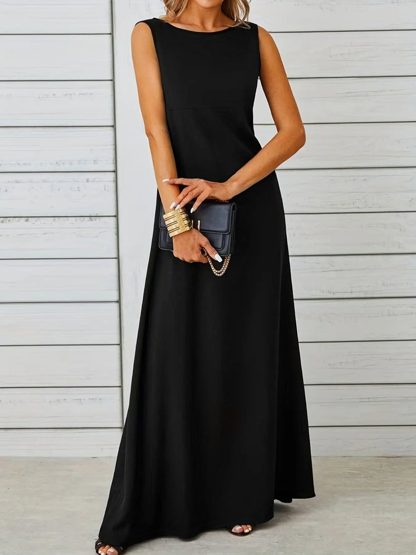 Sleeveless Flowy Maxi Dress  Style Ratio