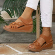 Open Toe Wedge Sandals  Style Ratio