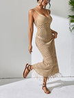 Openwork Scoop Neck Cover-Up  Style Ratio