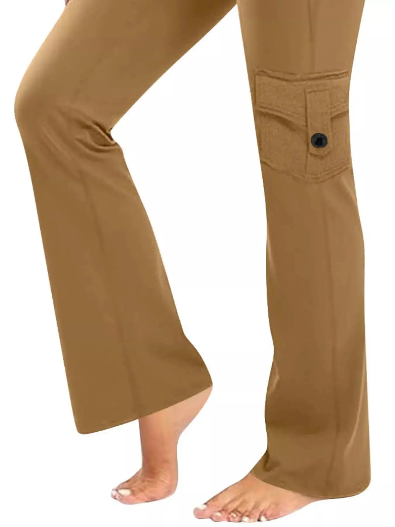 High-Waisted Yoga Pants with Pockets  Style Ratio