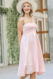And The Why Smocking Open-Back Sleeveless Midi Dress  Style Ratio