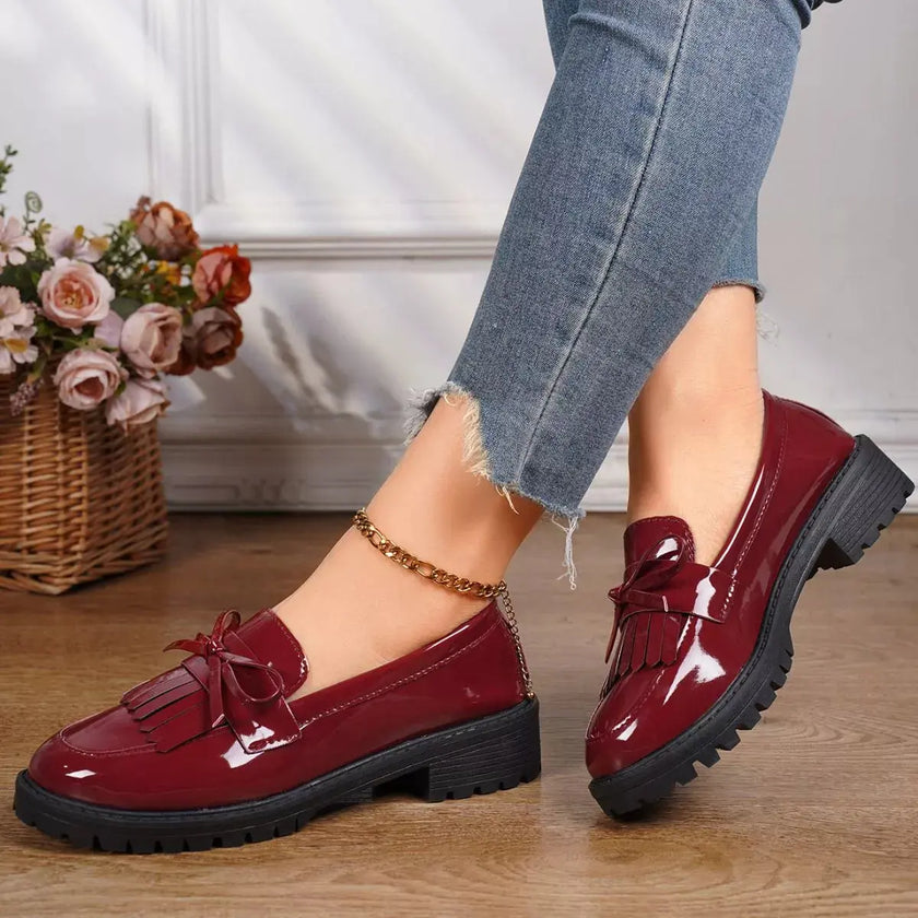 Round Toe Slip-Ons  Style Ratio