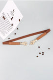 Zinc Alloy Buckle PU Leather Belt  Style Ratio